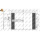 Condensator climatizare NRF aer mai rece 30-50 VW CRAFTER FLATBED / CHASSIS 2.5 TDI 460 mm x 670 mm x 16 mm