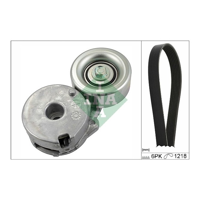 Set curea transmisie cu caneluri INA