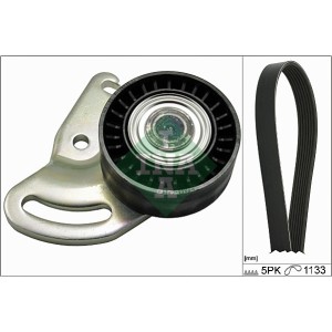 Set curea transmisie cu caneluri INA