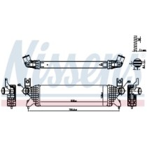Admisie racitor de aer NISSENS