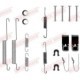Set accesorii sabot de frana QUICK BRAKE montaj pantofi de frana AKEBONO pentru HONDA ACCORD I II CIVIC V VI VII PRELUDE II PEUGEOT 106 II