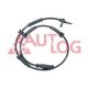 Senzor turatie roata AUTLOG ABS Spate Dreapta/Stanga FIAT PANDA 0.9-1.3D 02.12, Lungime cablu 840 mm, Numar pini 2