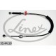 Cablu transmisie manuală LINEX 1050mm/745mm pentru RENAULT MEGANE II, SCENIC II 1.4-2.0D 09.02