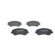 Set placute frana fata BOSCH CHRYSLER VOYAGER IV DODGE CARAVAN JEEP CHEROKEE 2.4-3.8 59.7 mm x 146.8 mm x 18.5 mm