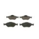 Set placute frana fata BOSCH pentru FORD FIESTA V, FUSION; MAZDA 121 III 1.3/1.4 03.96-12.12, dimensiuni 61.3 mm x 151.4 mm x 18.6 mm