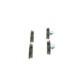 Set placute frana Spate BOSCH pentru MERCEDES C (C204), C T-MODEL (S204), C (W204), E (A207), E (C207), GLK (X204) 54.6mm x 122.5mm x 16.7mm