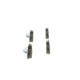 Set placute frana Spate BOSCH pentru MERCEDES C (C204), C T-MODEL (S204), C (W204), E (A207), E (C207), GLK (X204) 54.6mm x 122.5mm x 16.7mm