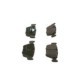 Set placute frana fata BOSCH pentru BMW 3 E36 E46 5 E34 7 E32 Z3 E36 Z4 E85 E86 1.8-5.0 dimensiuni 64 mm x 156.6 mm x 20 mm