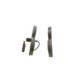 Set placute frana fata BOSCH pentru SEAT IBIZA III, SKODA FABIA I-II, ROOMSTER, VW POLO 08.99, dimensiuni 62.4 mm x 131.7 mm x 18.9 mm