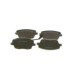 Set placute frana fata BOSCH pentru SEAT IBIZA III, SKODA FABIA I-II, ROOMSTER, VW POLO 08.99, dimensiuni 62.4 mm x 131.7 mm x 18.9 mm