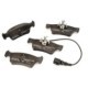 Set placute frana Spate BOSCH VW CALIFORNIA T5 CAMPER MULTIVAN T5 TRANSPORTER T5 1.9D-3.2 04.03-08.15 50.8 mm 140.9 mm 19.1 mm