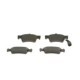 Set placute frana Spate BOSCH VW CALIFORNIA T5 CAMPER MULTIVAN T5 TRANSPORTER T5 1.9D-3.2 04.03-08.15 50.8 mm 140.9 mm 19.1 mm