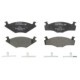 Set placute frana fata BOSCH SEAT CORDOBA IBIZA II TOLEDO I VW CADDY I GOLF I II III JETTA I II PASSAT B1 B2 B3/B4 SANTANA 1.0-2.8