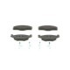 Set placute frana fata BOSCH SEAT CORDOBA IBIZA II TOLEDO I VW CADDY I GOLF I II III JETTA I II PASSAT B1 B2 B3/B4 SANTANA 1.0-2.8