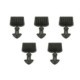 Clema tapiţerie ROMIX pentru capacul inferior al motorului, 5 buc, dimensiuni: A 19,5 mm, D 5 mm, B 5 mm, H 30 mm, C 12 mm, compatibil CITROEN
