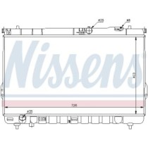 Radiator, racire motor NISSENS