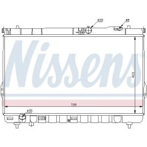 Radiator, racire motor NISSENS