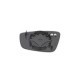 Sticla oglinda laterala Dreapta convexa incalzita crom SEAT TOLEDO IV SKODA FABIA III RAPID 19.6x12.5x4.7 cm BLIC