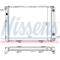 Radiator, racire motor NISSENS