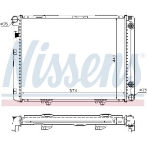 Radiator, racire motor NISSENS
