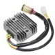 Regulator alternator DZE 12V 25A pentru HONDA XRV 750 1993-2003, dimensiuni 28mm x 80mm x 108mm