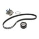 Set pompa apă + curea dintată SKF pentru CITROEN BERLINGO, C2, C3, SAXO; PEUGEOT 106 II, 206, PARTNER 1.1 05.96-06.13