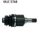 Planetara SKF Ax cardanic Fata Stanga 581mm 69mm pentru VOLVO C30 C70 II S40 II V50 FORD C-MAX FOCUS II
