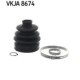 Set articulatie planetara SKF pentru KIA PICANTO I 1.0/1.1 04.04-09.11, interior Stanga, Lungime 136.0 mm, Diametru exterior 70.5 mm
