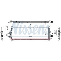 Radiator, racire motor NISSENS