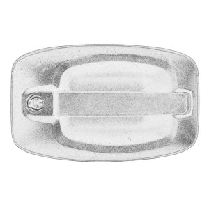 Mânerul exterior al ușii OE PEUGEOT