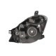 Far TYC Lampa frontala Dreapta H4 electric fara motoras cromat pentru TOYOTA YARIS YARIS/HATCHBACK