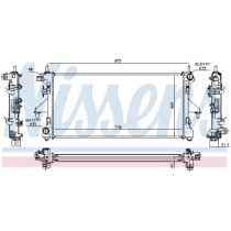 Radiator, racire motor NISSENS