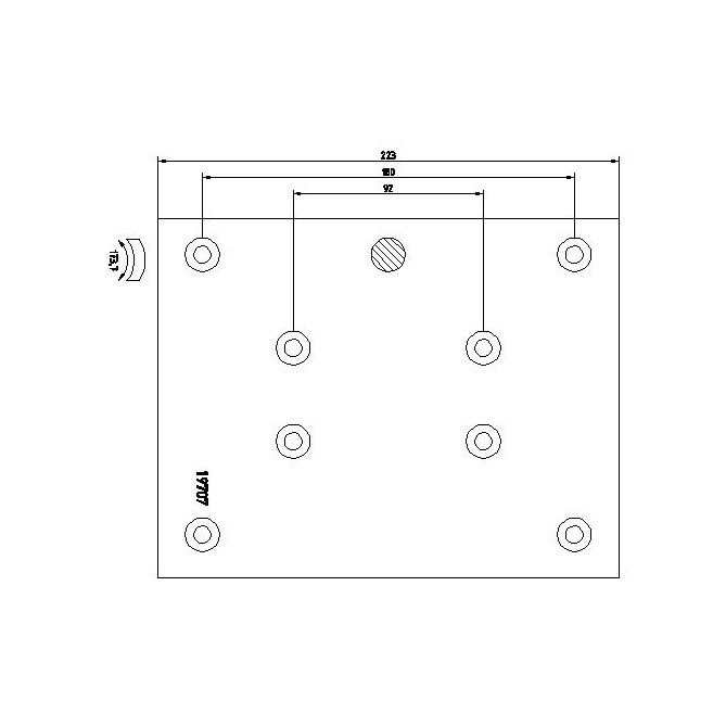 Set garnituri de frictiune, frana tambur TEXTAR