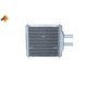 Schimbator caldura incalzire habitaclu NRF pentru CHEVROLET LACETTI, NUBIRA; DAEWOO LACETTI, NUBIRA 1.4-2.0D 05.03, dimensiuni 177x168x26 mm