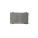 Condensator climatizare NISSENS radiator 6455.W7 PEUGEOT 206 1.1 09/98- inaltime 368.0 mm latime 590.0 mm grosime 16.0 mm