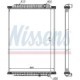Radiator racire motor NISSENS pentru RVI KERAX PREMIUM DXi11-MIDR06.23.56B/41 04.96- fara cadru, 970 mm x 689 mm x 48 mm