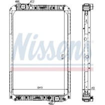 Radiator, racire motor NISSENS