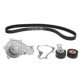 Set pompa apa + curea dintata HEPU pentru CITROEN C2 ENTERPRISE, C3 II, DS3; FORD FIESTA V, VI, KUGA II; MAZDA 2; PEUGEOT 2008 I, 206+, 207 1.4D/1.5/1.5D