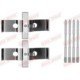 Set accesorii montare placute frana fata AUDI A5 VW TOUAREG 1.4-6.0 10.02 QUICK BRAKE