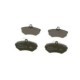 Set placute frana fata BOSCH pentru AUDI A4 B5, VW PASSAT B5 1.6-2.8, inaltime 69.7 mm, latime 117.2 mm, grosime 19.5 mm