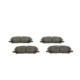 Set placute frana fata BOSCH LEXUS RC RX TOYOTA HARRIER HIGHLANDER 59.5mm x 140.8mm x 17.3mm ECE-R90