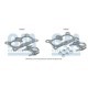 Set montare sistem esapament AUDI A3 SEAT LEON TOLEDO II SKODA OCTAVIA I VW BORA GOLF IV NEW BEETLE 1.6 09.96-12.10