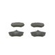 Set placute frana Fata BOSCH pentru SEAT CORDOBA, IBIZA II, INCA, TOLEDO I 1.0-2.0 05.91-11.03, inaltime 69.5 mm, latime 118.9 mm, grosime 16.0 mm