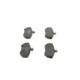 Set placute frana Fata BOSCH pentru SEAT CORDOBA, IBIZA II, INCA, TOLEDO I 1.0-2.0 05.91-11.03, inaltime 69.5 mm, latime 118.9 mm, grosime 16.0 mm