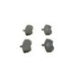 Set placute frana Fata BOSCH pentru SEAT CORDOBA, IBIZA II, INCA, TOLEDO I 1.0-2.0 05.91-11.03, inaltime 69.5 mm, latime 118.9 mm, grosime 16.0 mm