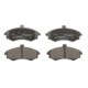 Set placute frana fata BOSCH pentru HYUNDAI ELANTRA III, MATRIX; KIA CERATO I 1.5D-2.0D, dimensiuni 63.0 mm x 137.0 mm x 17.7 mm