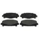 Set placute frana fata BOSCH pentru HONDA ACCORD VIII 2.0/2.2D/2.4 06.08- 64.8 mm inaltime, 152.3 mm latime, 17.13 mm grosime