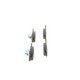 Set placute frana fata BOSCH pentru DACIA LOGAN II, LOGAN MCV II, SANDERO II, RENAULT CLIO IV, THALIA III, TWINGO III 0.9-Electric 10.12