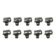 Clema tapiţerie ROMIX pentru montaj bara de protectie MERCEDES, 10 buc, dimensiuni A 17 mm, ø 7,5 mm, B 8 mm, C 7,6 mm
