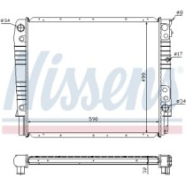Radiator, racire motor NISSENS